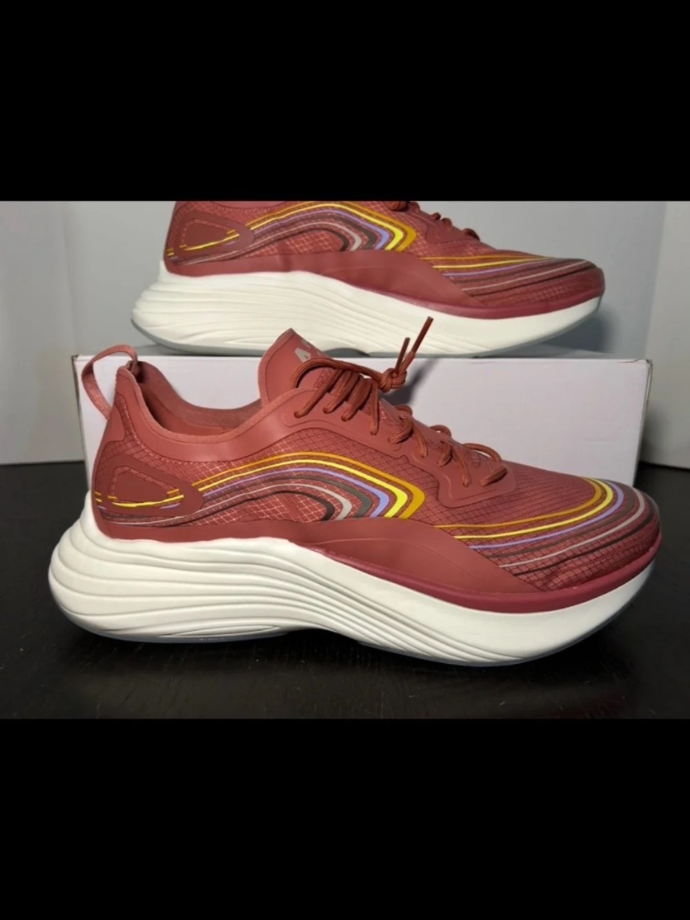 Athletic Propulsion Labs APL Streamline Cedar/Clay/Multi Running Shoes Mens 12